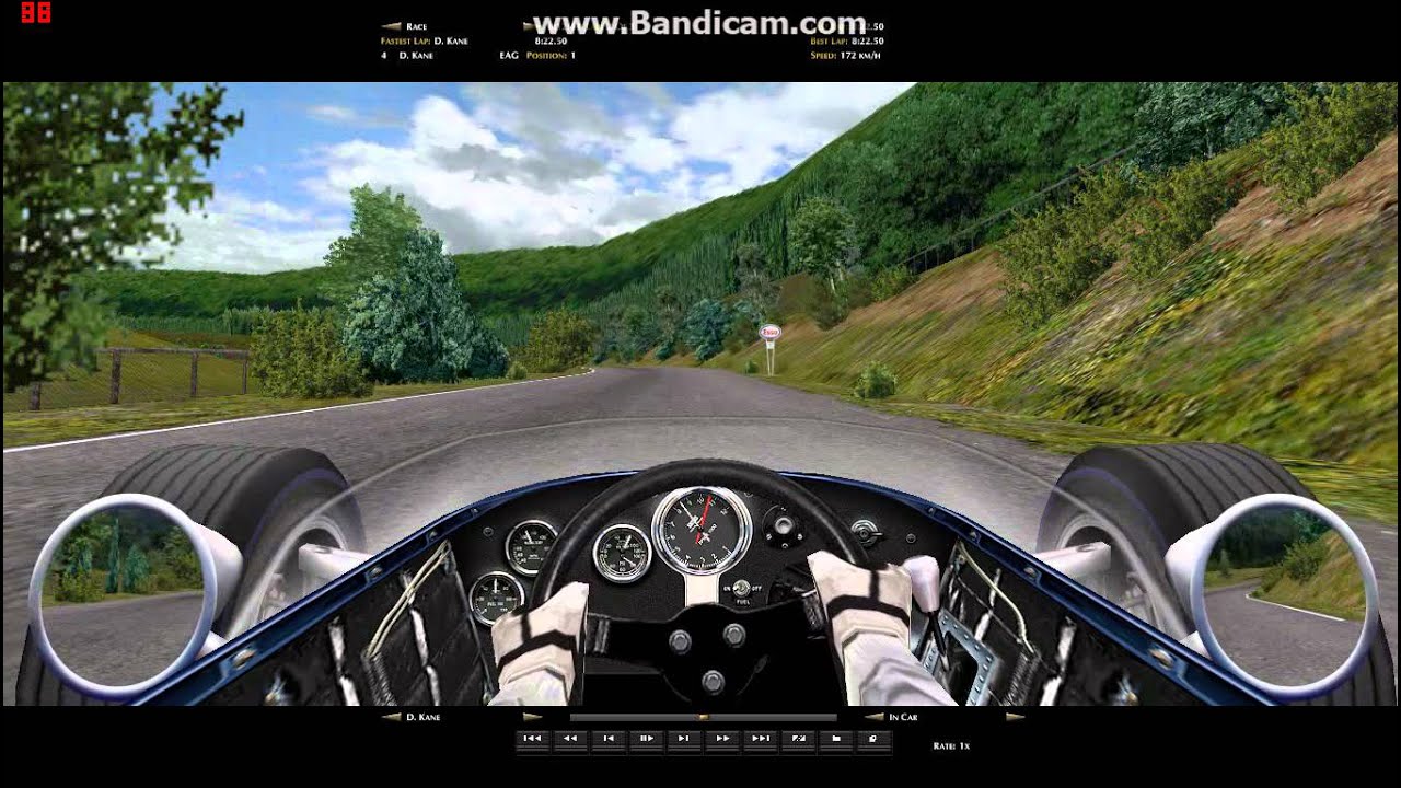 Grand Prix Legends - Nurburgring - Eagle Fast Lap - 8:04.960