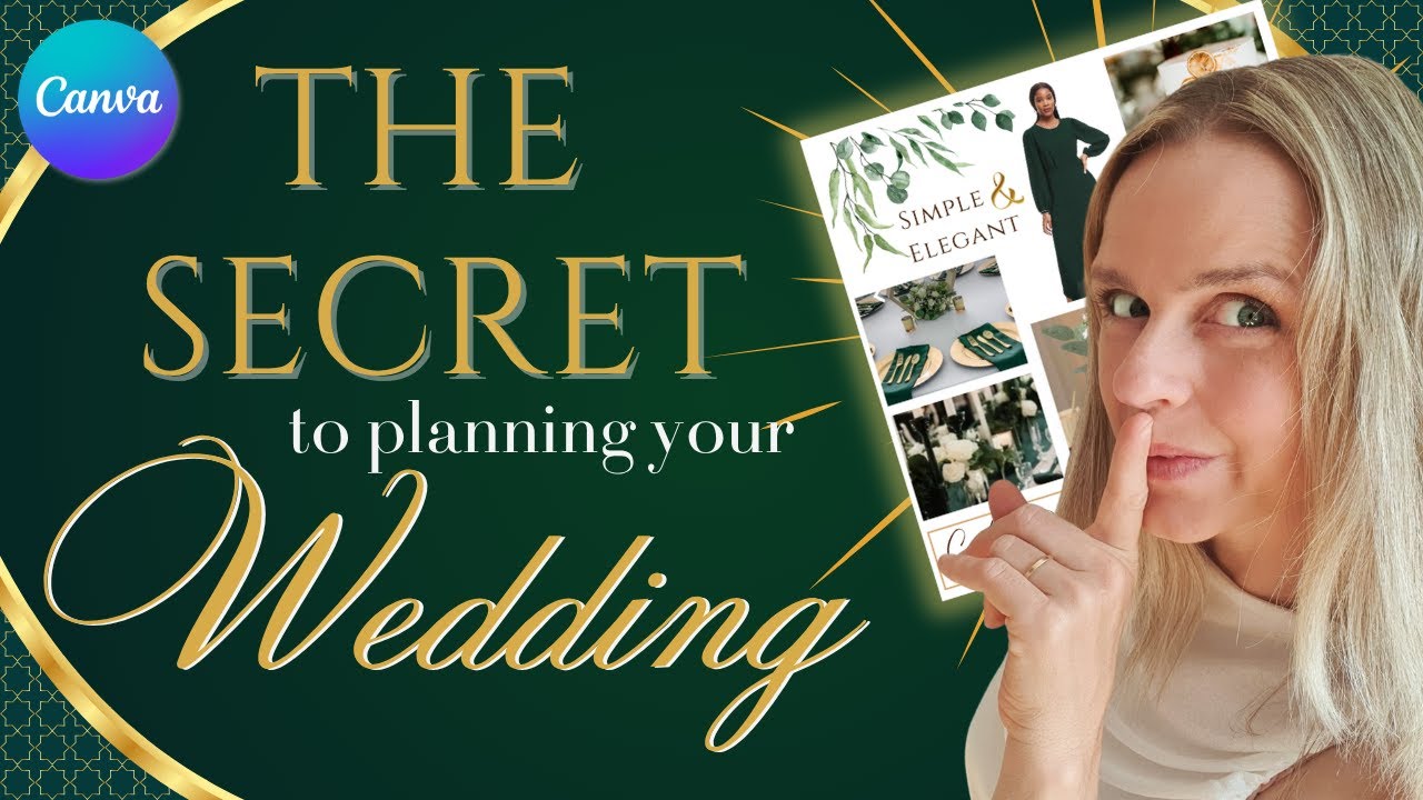 How to make a Wedding Mood Board in Canva with Free Template (Simple Tutorial)