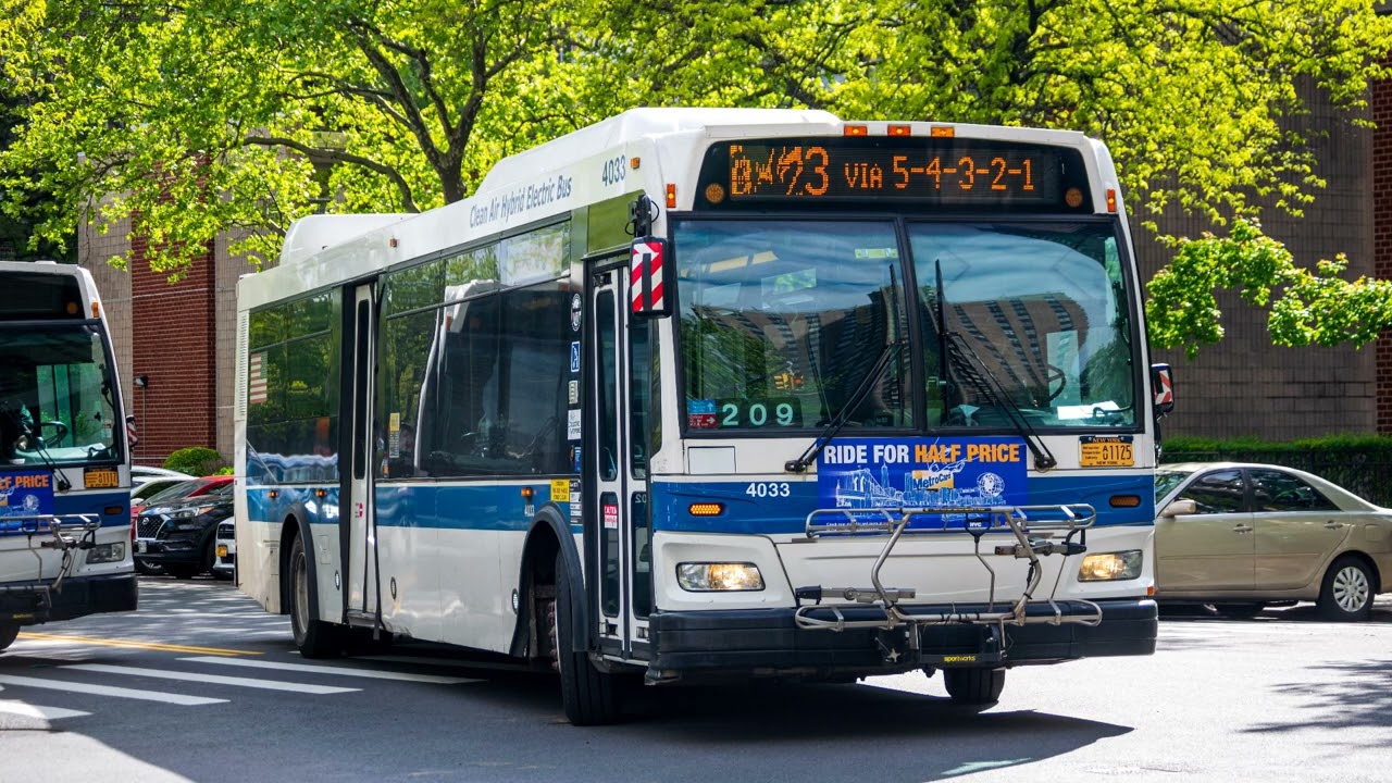 MTA Bus: 2009 Orion VII NG HEV #4033 [Audio Recording]