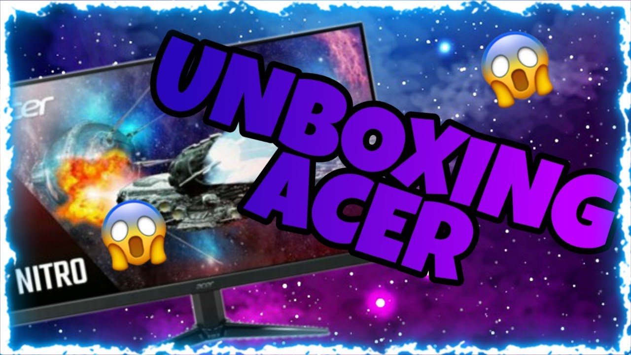 UNBOXING ECRAN ACER NITRO QG241Ybii 23,8
