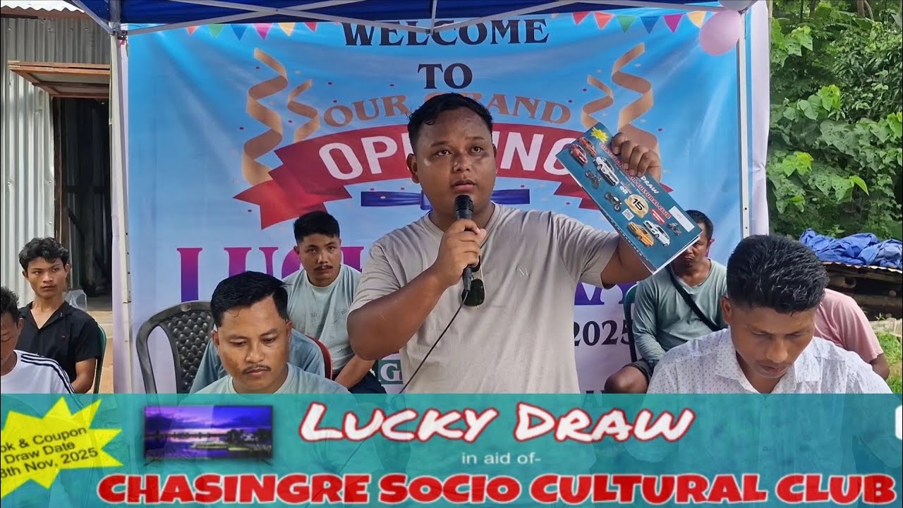 7005838625 Opening Ceremony Chasingre Socio Cultural Club Lucky Draw...Tura 