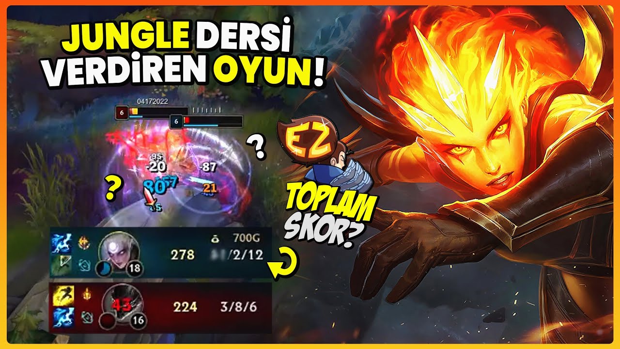 Jungle Diff Nedir? Ders Niteliğinde 1v9 Diana! - Fenix35