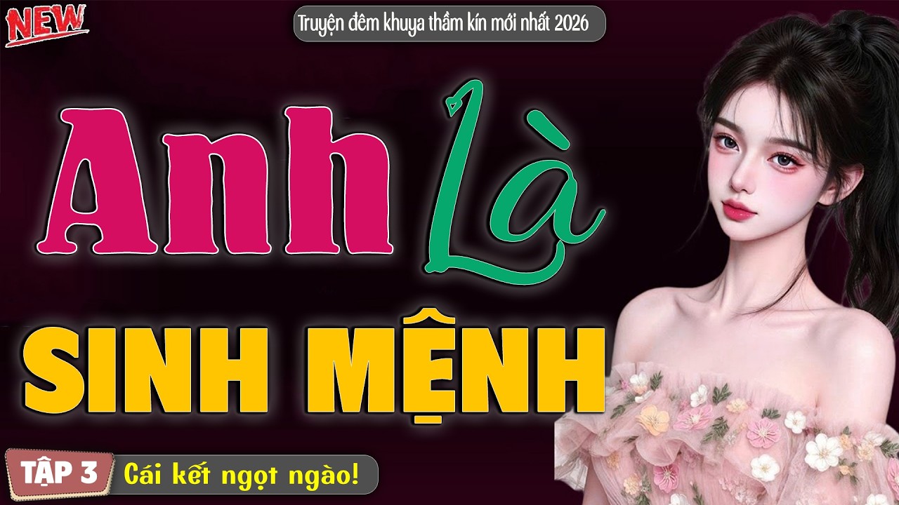 Nghe là nhớ mãi với câu truyện hay: Anh Là Sinh Mệnh | Nghe kể truyện đêm khuya Việt Nam | Tập 3