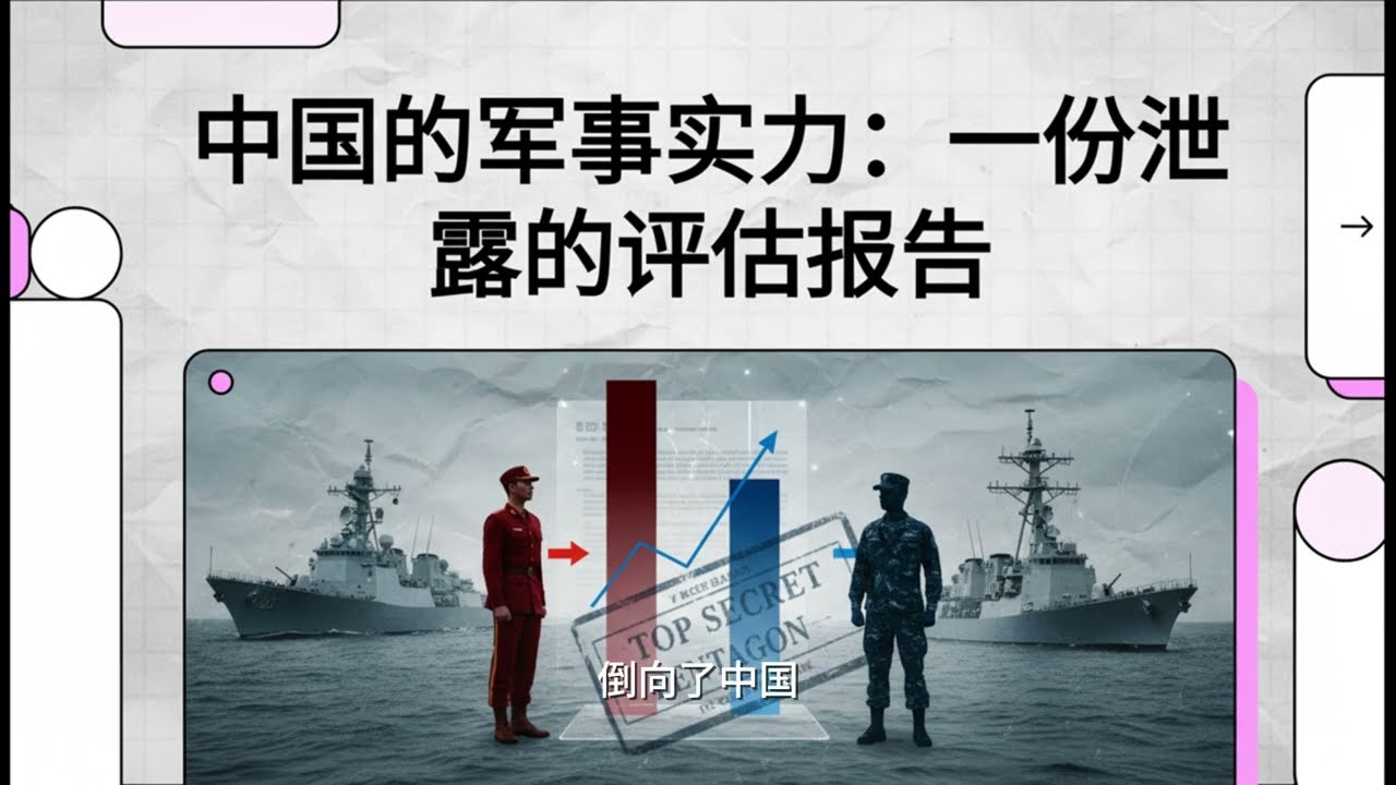 中国的军事实力：一份泄露的评估报告|明镜深度谈
