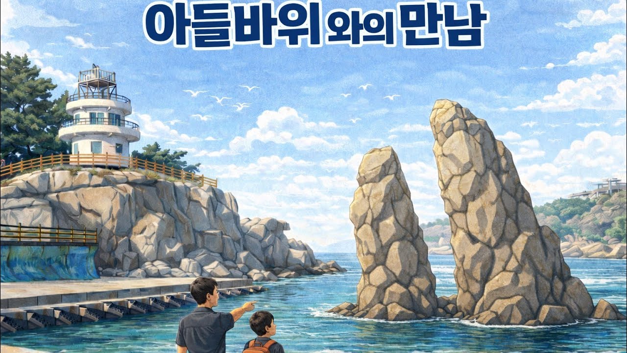 아들바위와의 만남(강릉 주문진) #바다 #tour #여행 #여행브이로그 #브이로그영상 #travel #강릉여행 #바다뷰 #가족여행 #여행꿀팁 #여행추천 
