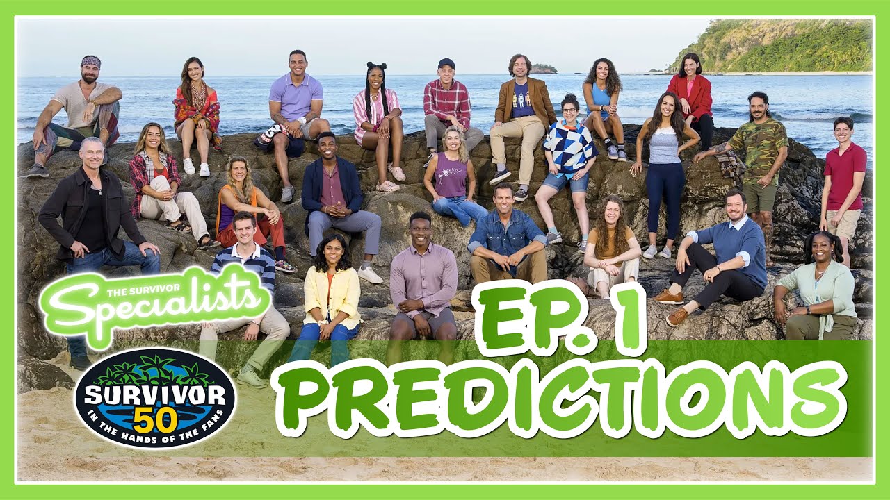 Survivor 50 Premiere Predictions w/ RussellMuscleTV