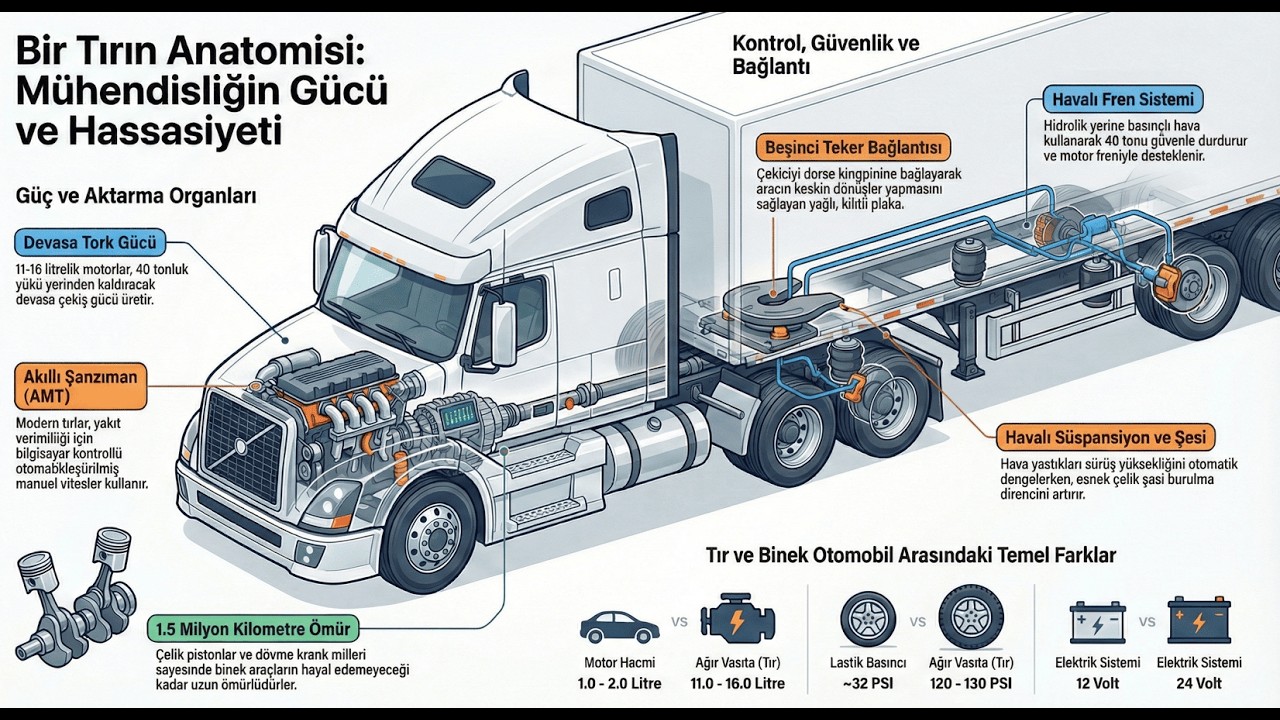 Tır Bileşenleri ve Sistemleri