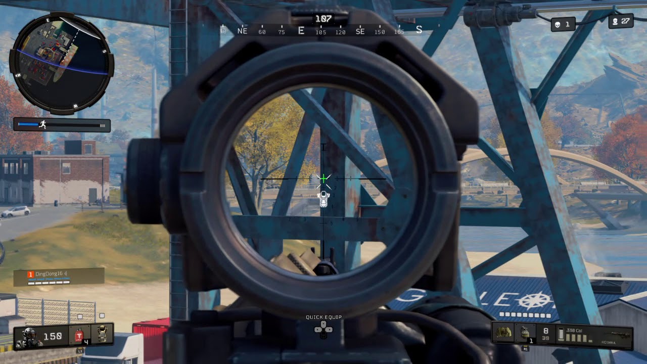 New longest sniper kill blackout