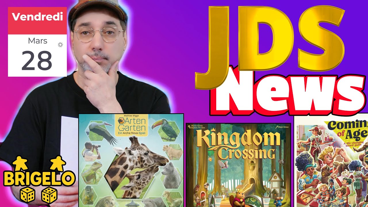Jeux de société News 28-03-2025