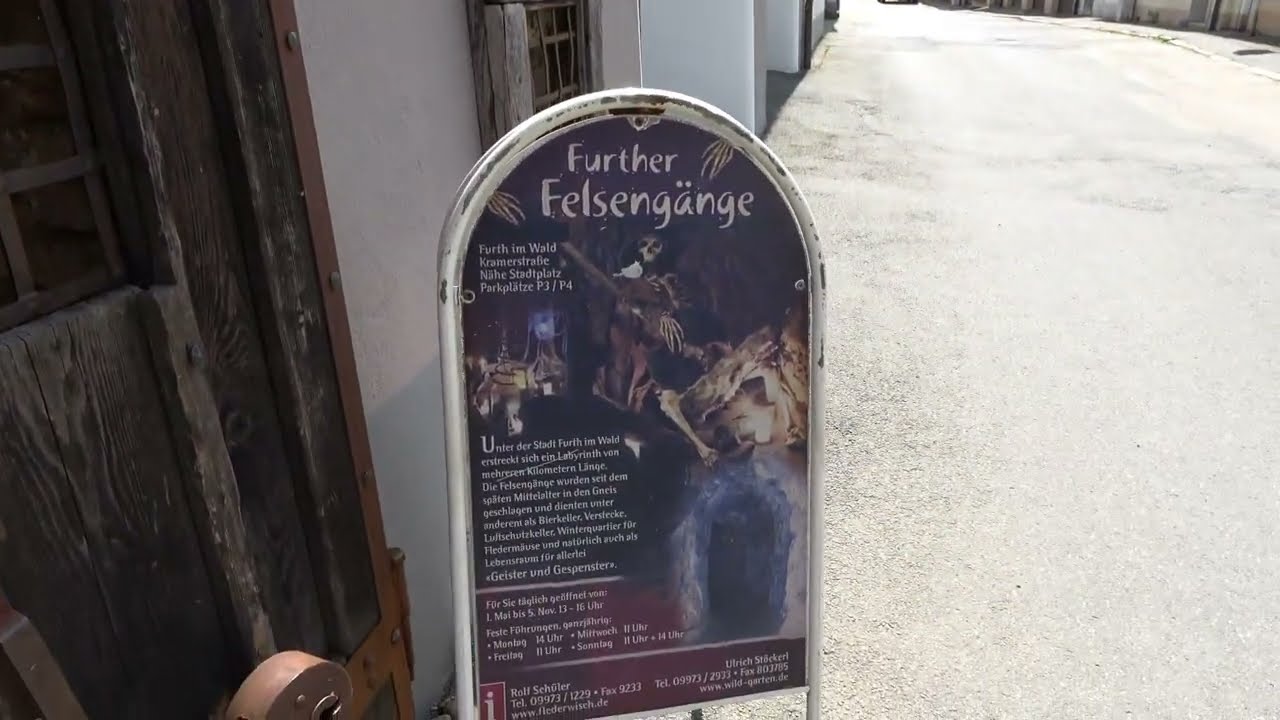 Besuch der Further Felsengänge in Furth im Wald - Kamera wie Bisher
