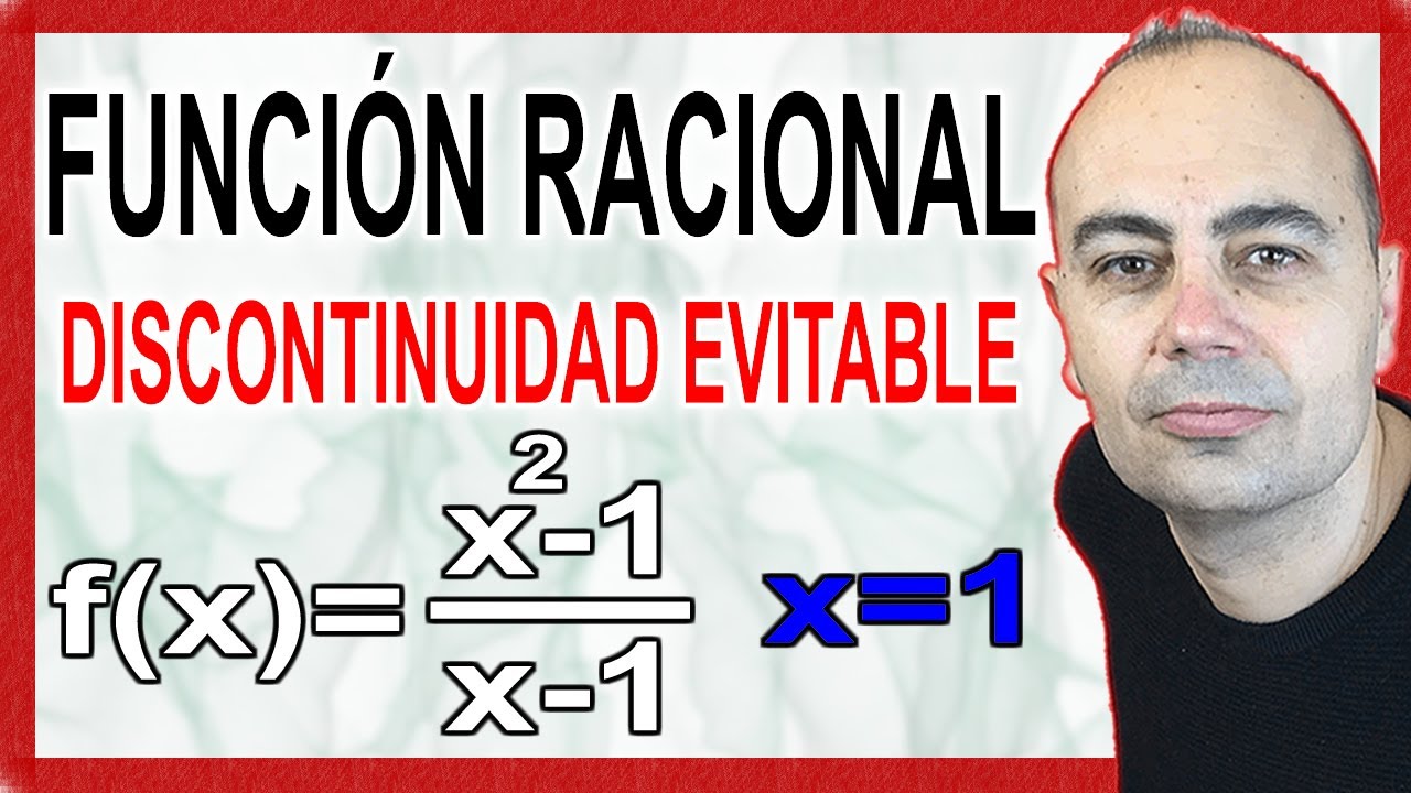 💥DISCONTINUIDAD EVITABLE De Una FUNCIÓN RACIONAL💥 Discontinuidad Función Racional - Bachillerato #10