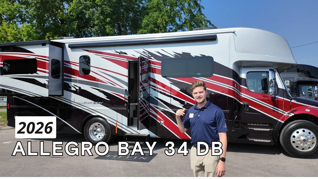 Tiffin Motorhomes 2026 Allegro Bay 34 DB Walkthrough