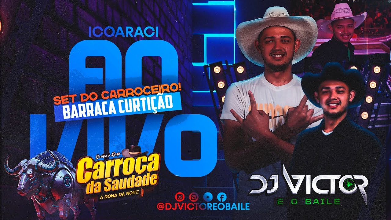 DJ VICTOR – FLASH BREGA PARA DANÇAR COLADO | SET AO VIVO – BARRACA CURTIÇÃO (ICOARACI)