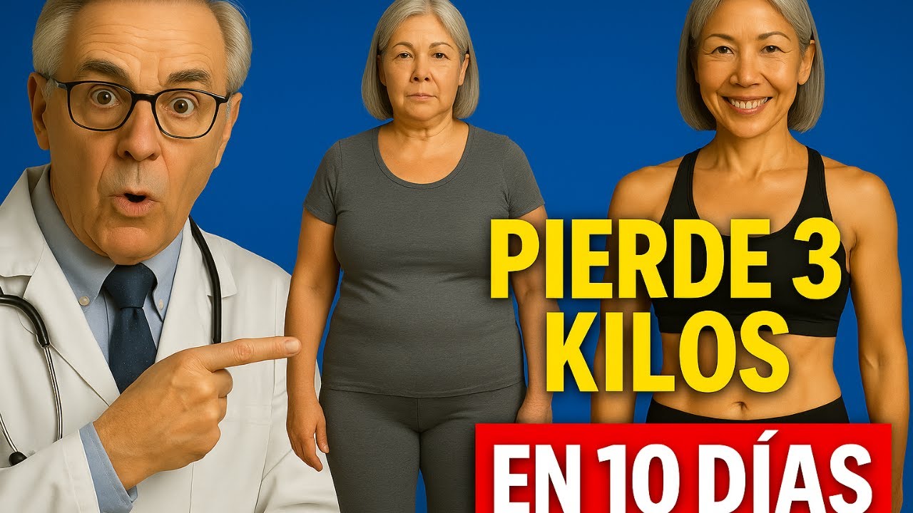 Pierde 3 kilos en 10 días en la menopausia con este truco sencillo