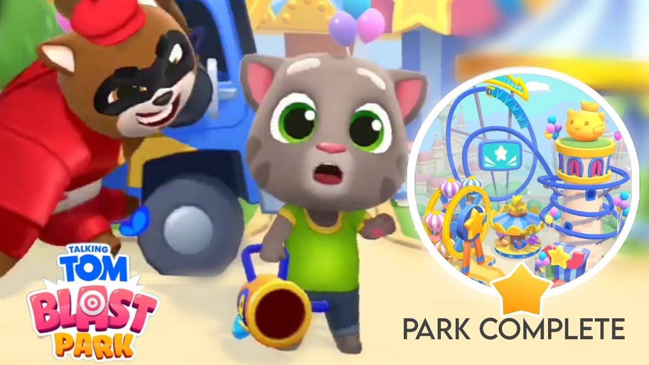 Talking Tom Blast Park 2023 Update Gameplay Walkthrough Part 3 (Android/iOS)