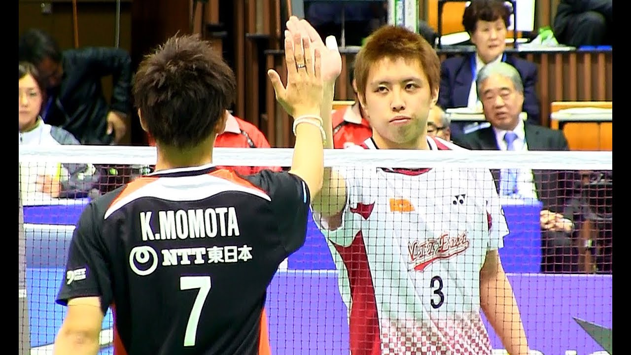 Kento Momota 桃田賢斗 vs 田児賢一 Tagoken| 1st Game | 全日本総合バドミントン2013