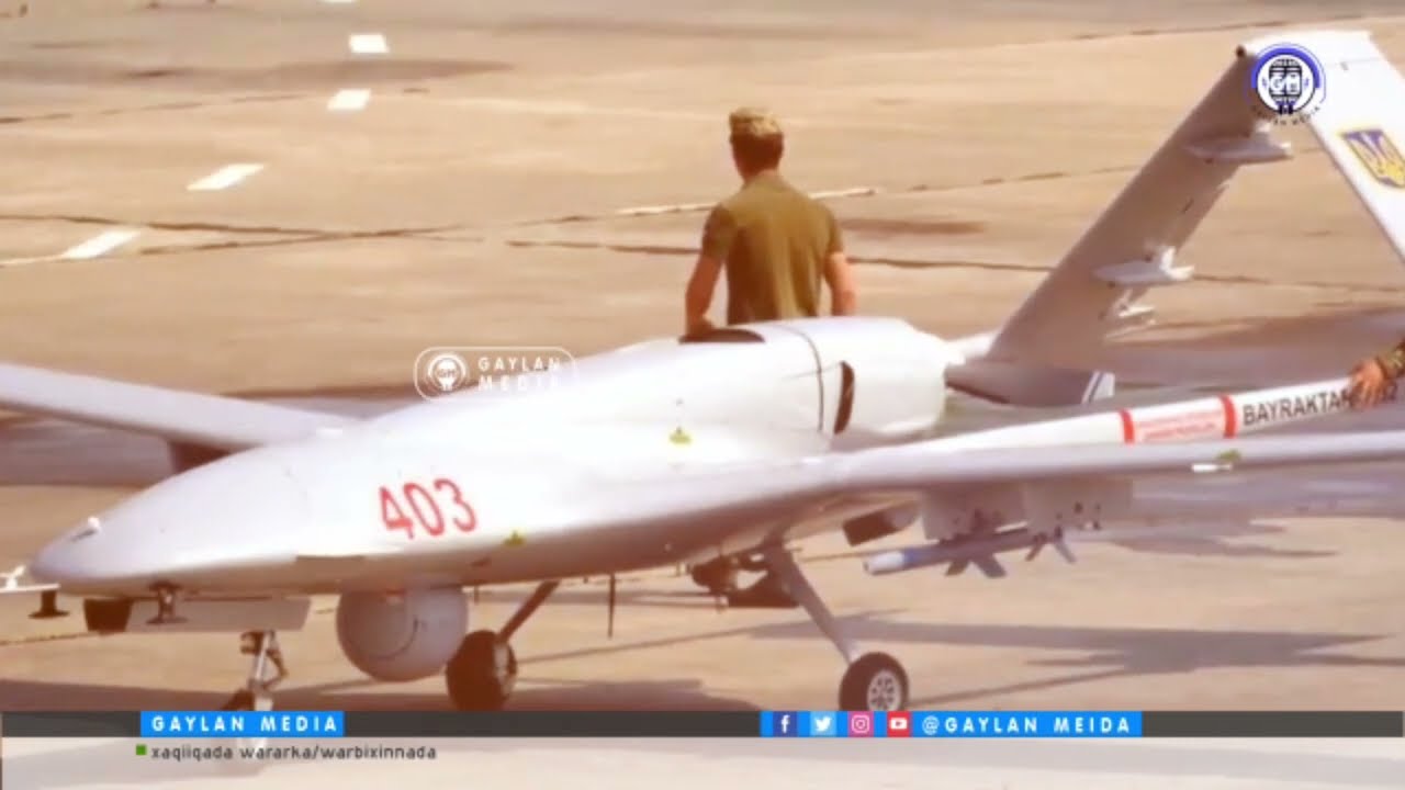 Diyaaradaha drone ee Turkiga, miyey hakiyeen duulaanka Ruushka ee Ukraine.