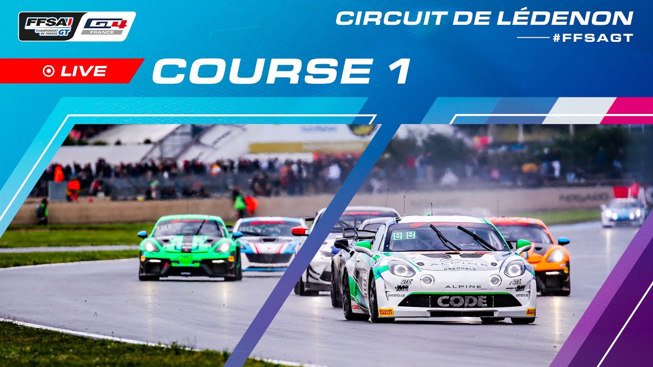 Championnat de France FFSA GT – Lédenon GT Series – Course 1