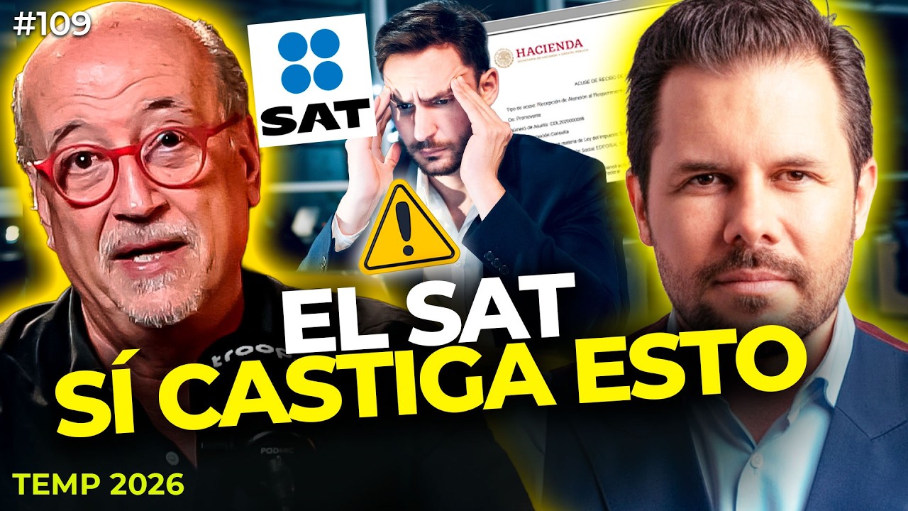 SAT, IVA y Facturas: 7 Errores Fiscales que Debes Evitar | Diego Díaz en Está Cabr | Ep 109