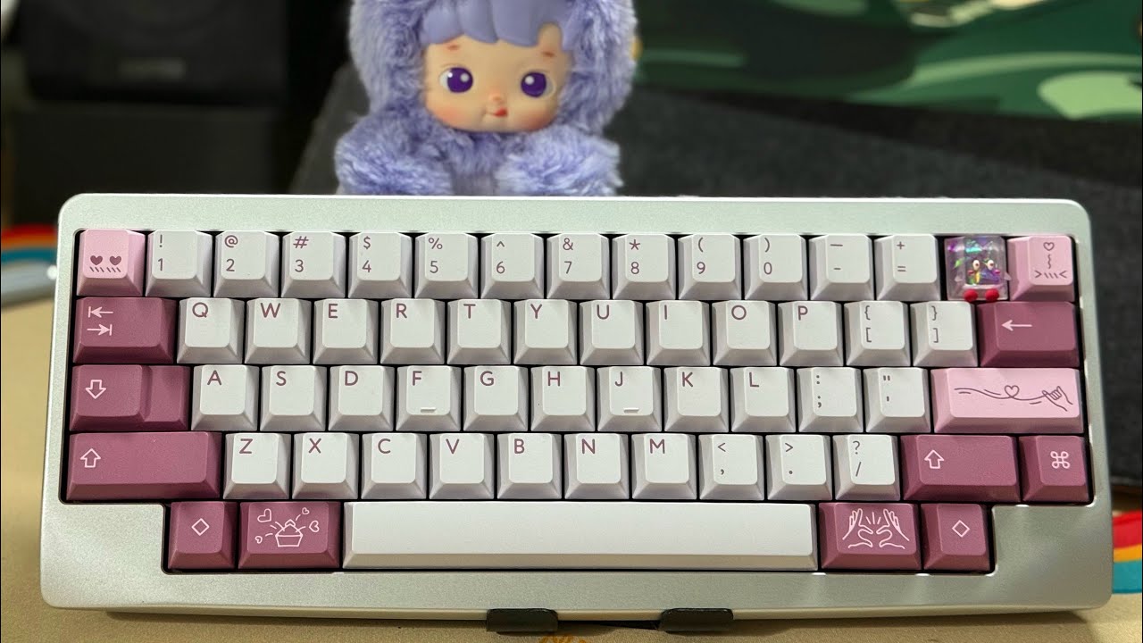 KBDFans Agar | KBDFans Roller V2 | PBTFans Blush | Alu Plate