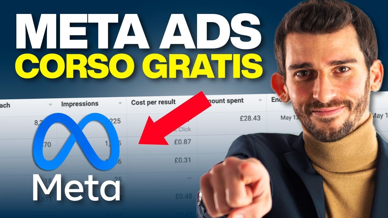 Corso Gratis Completo 2024 Meta Ads: Come Creare delle Campagne Facebook Ads Efficaci Partendo da 0