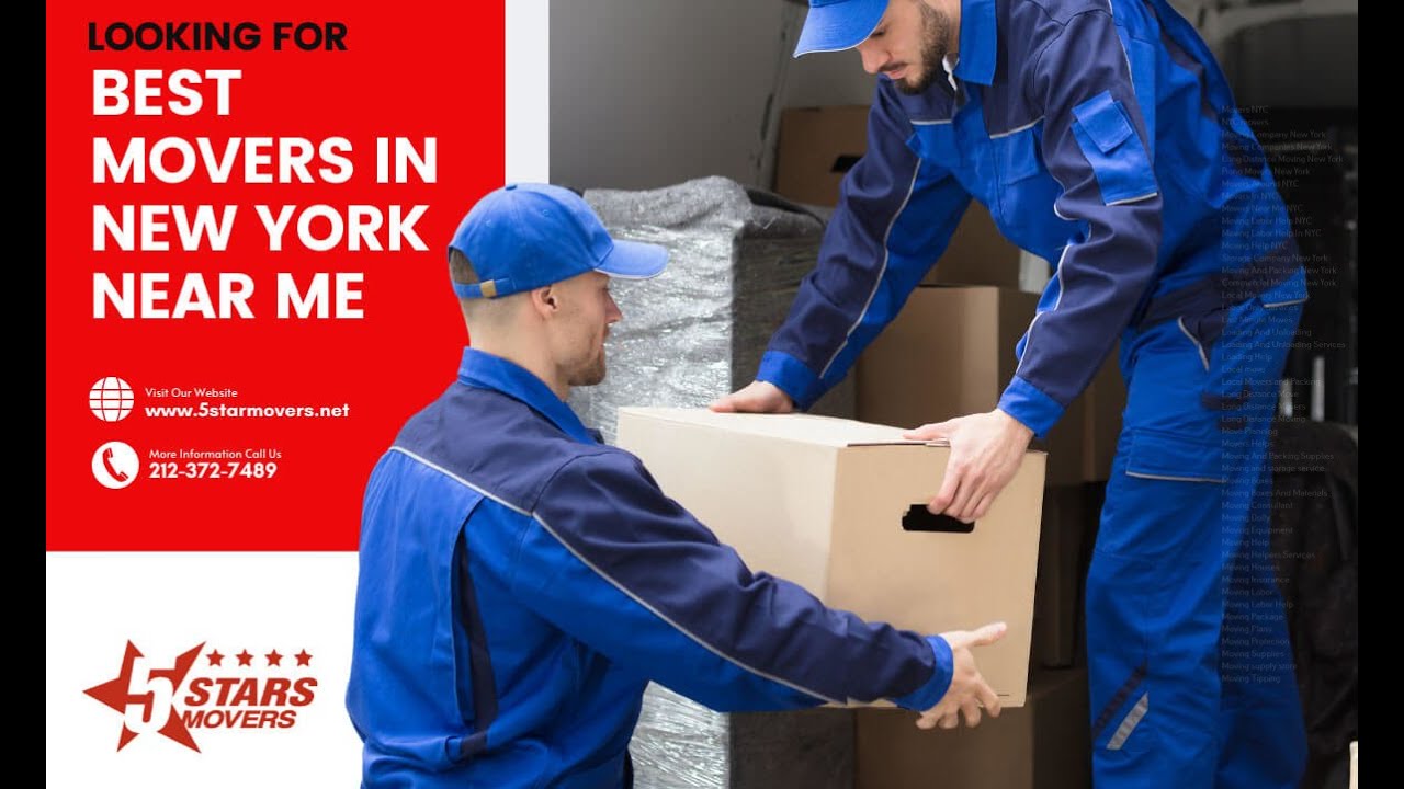 Navigating the Stress of Moving: A Guide to Finding Reliable Movers in NYC | 5 Stars Movers NYC