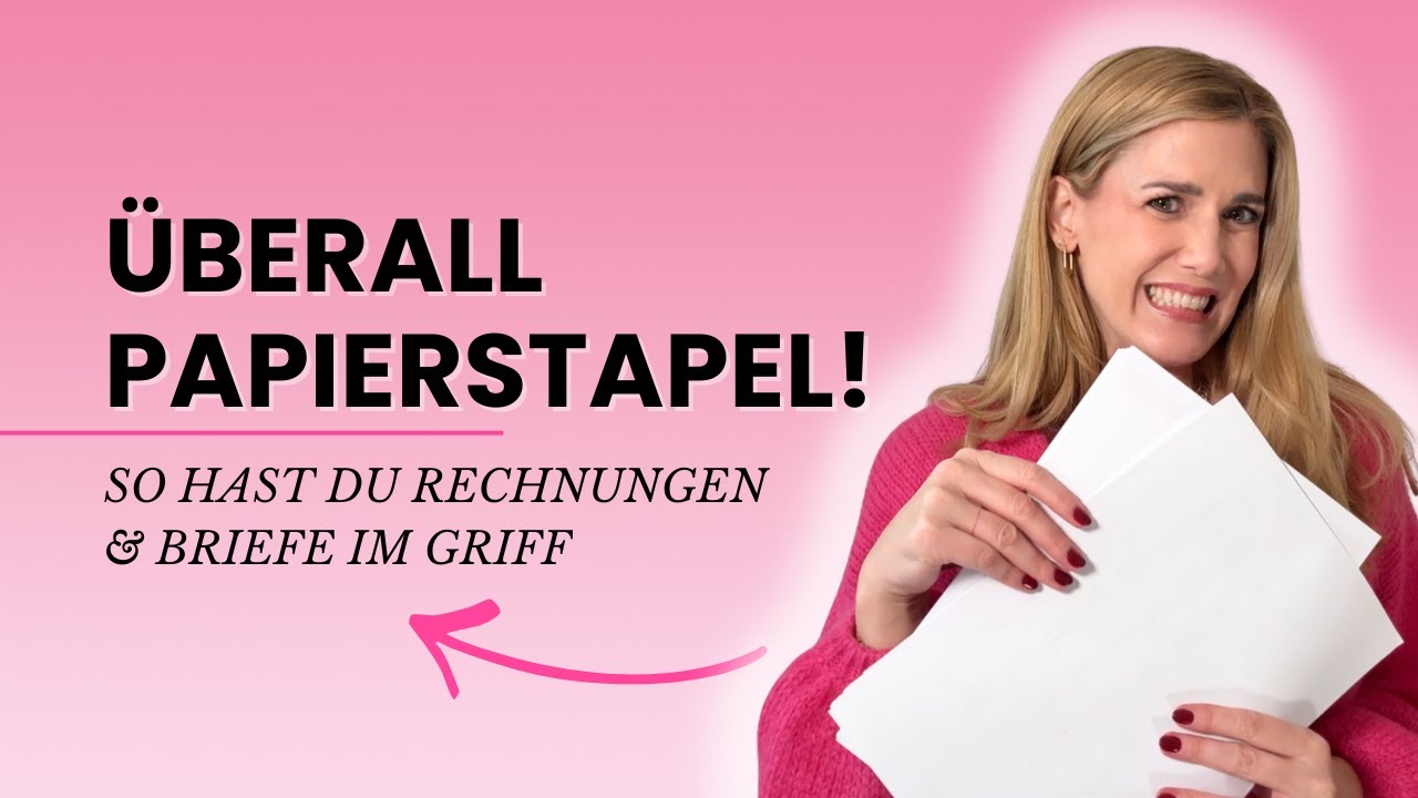 Kampf dem Papierkram (Ordnungs-Challenge Tag 10)