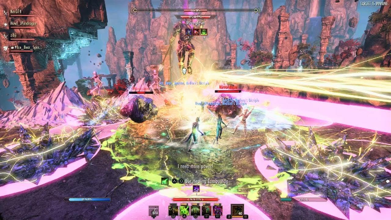 ESO Bedlam Veil Trifecta Arcanist DPS POV