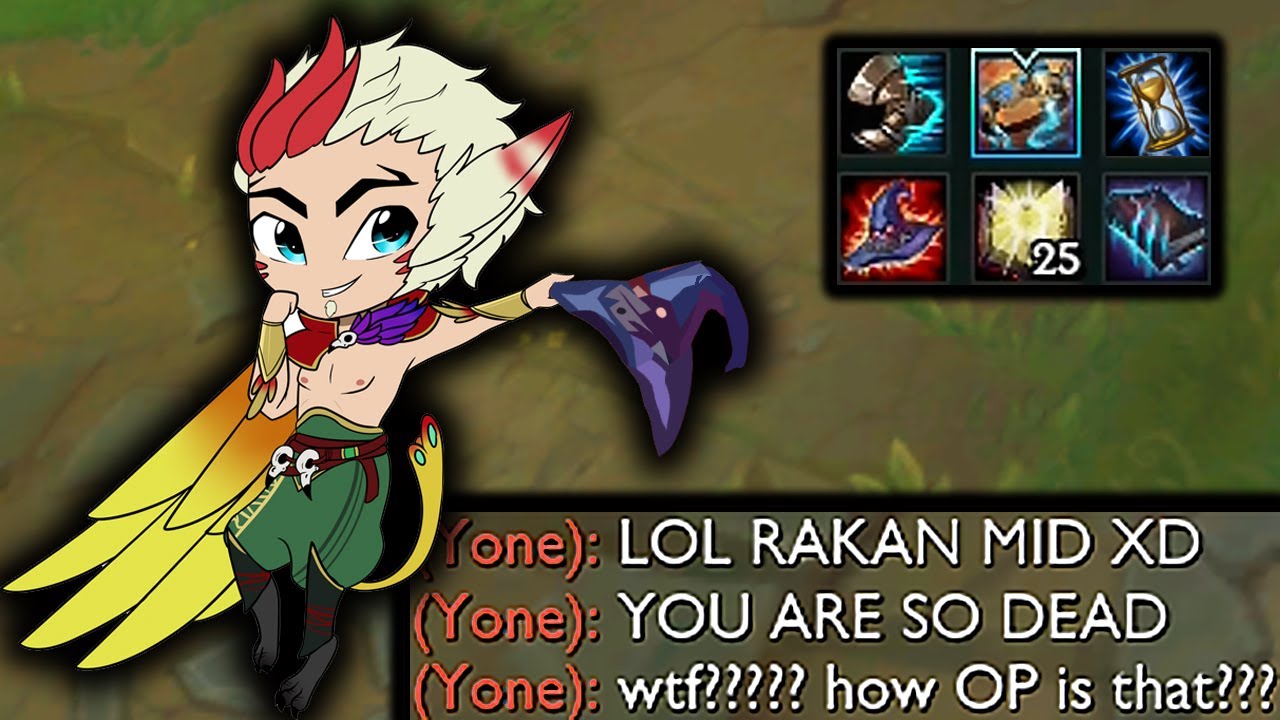 FULL AP RAKAN NEEDS NERF!!!! RIOT????