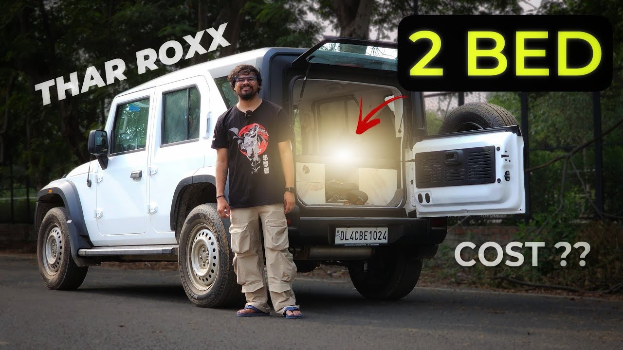 Jugaad or Genius? Converted Thar into a home for ₹80k!