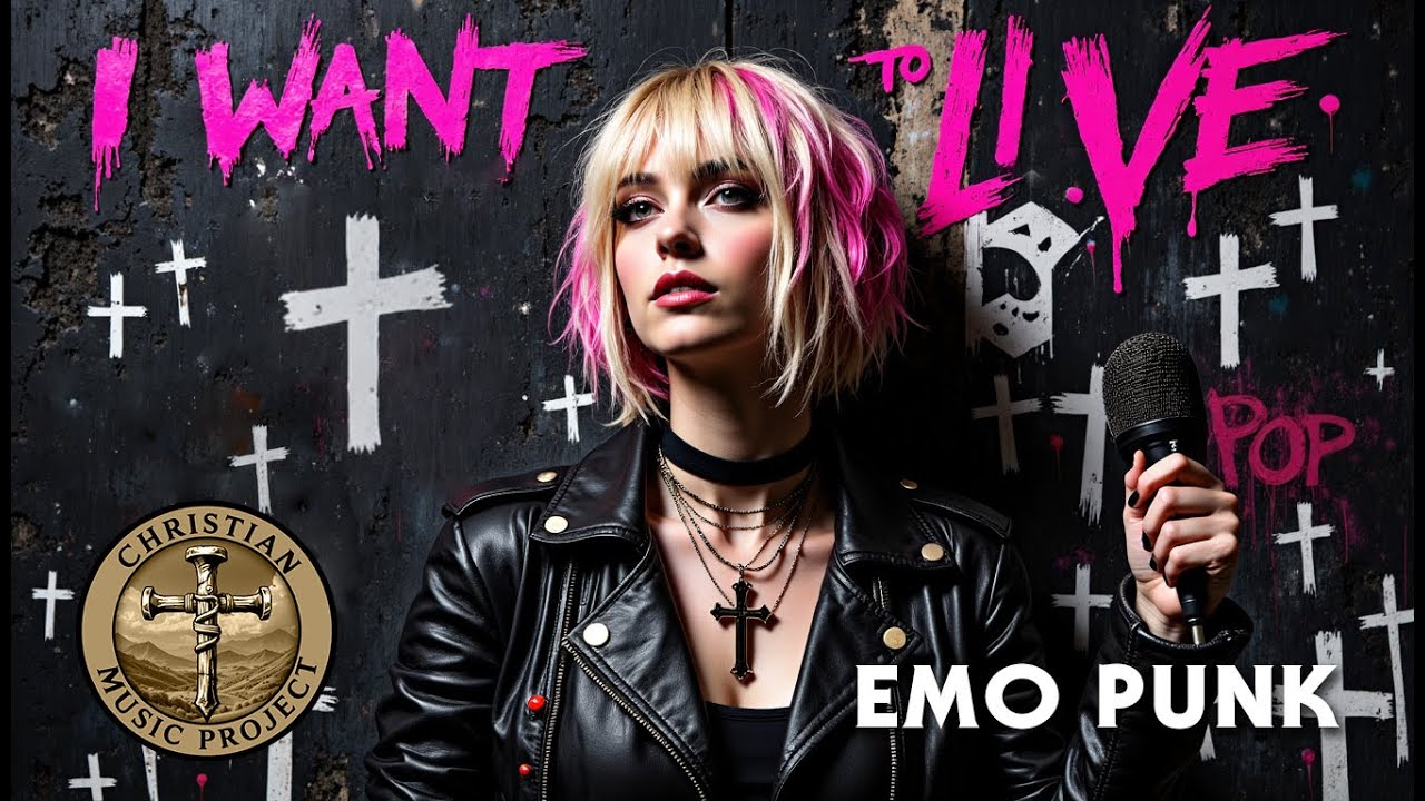 I Want To Live | Christian Emo Punk | Christian Music Project Lyric Video