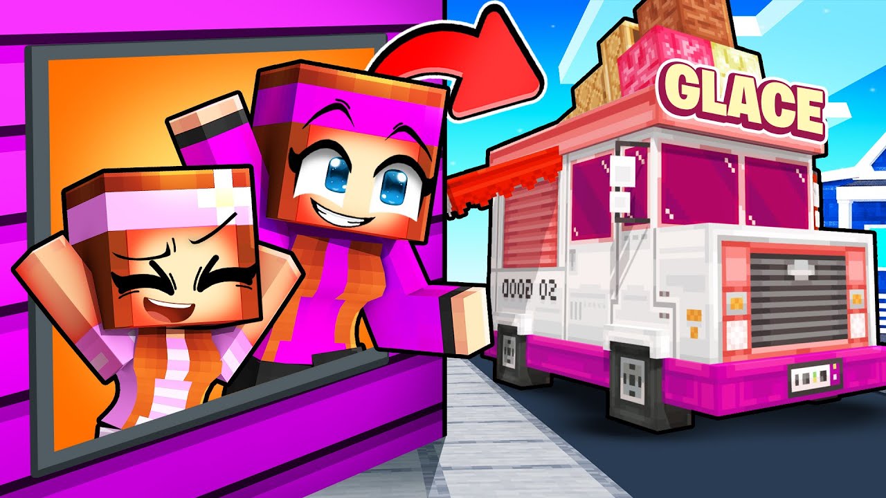 Cette camionnette de glaces effrayante nous suivait &agrave; 3 heures du matin sur Minecraft !