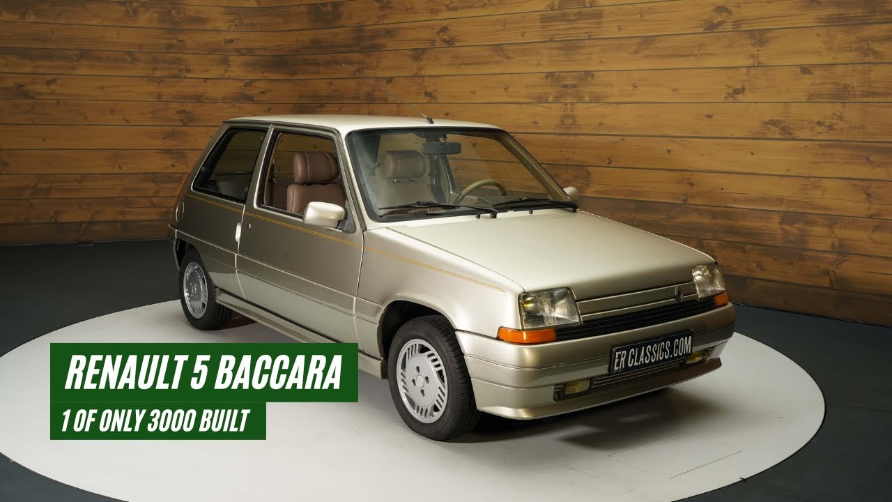 Renault 5 Baccara | Extensively restored | Rare | 1988-VIDEO- www.ERclassics.com
