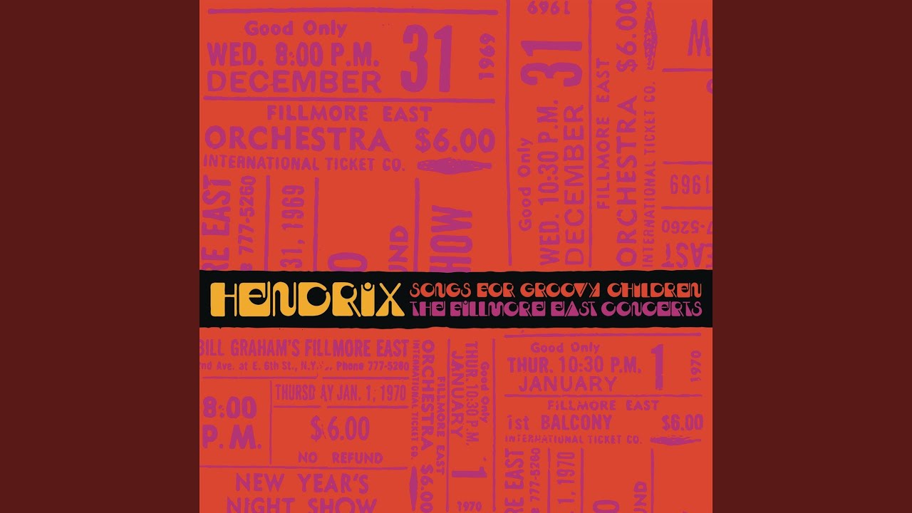 Earth Blues (Live at the Fillmore East, NY - 1/1/70 - 1st Set)