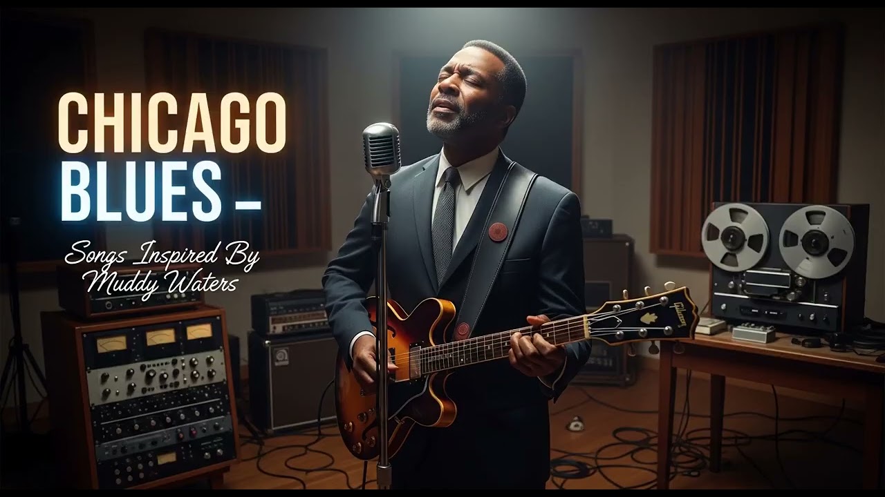 Chicago Blues Night 🎸 | Classic Old School Blues That Hits the Soul