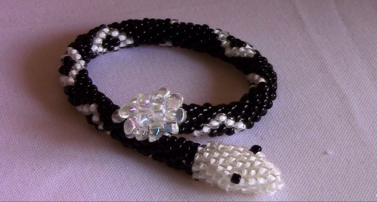 Bisuteria Paso a Paso Beaded Crochet Vivora (Tejiendo con Gancho)