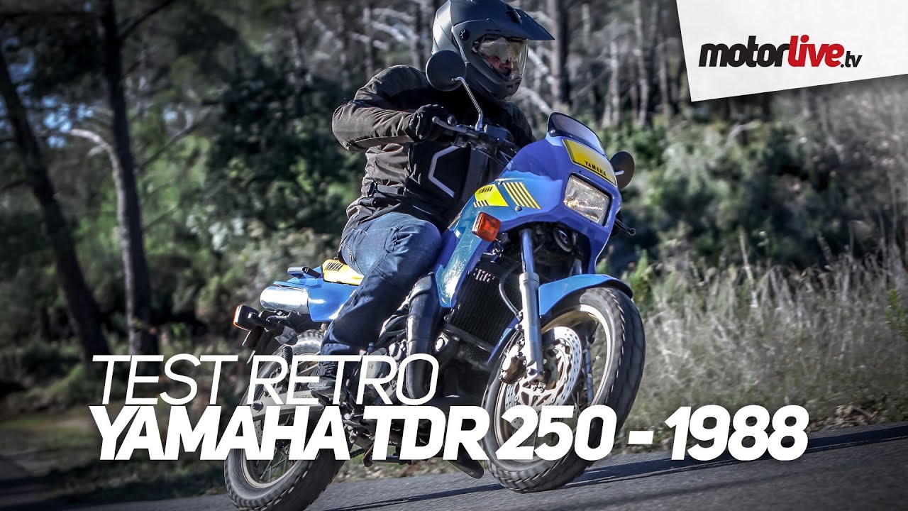 TEST RETRO | Yamaha 250 TDR 1988 - La première Supermotard !