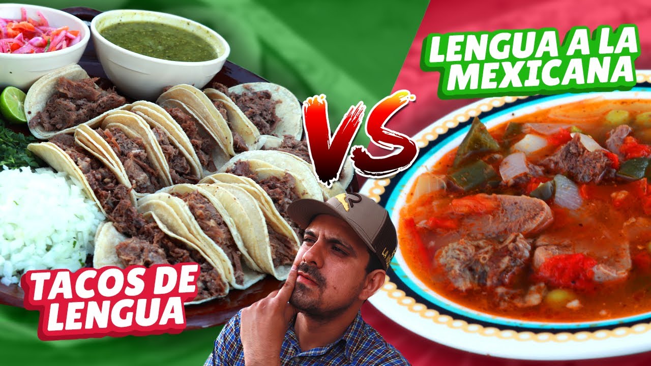 TACOS de LENGUA de RES 🌮 y LENGUA a la MEXICANA 🐮 RECETA VIRAL de TIKTOK vs RECETA de LA ABUELA