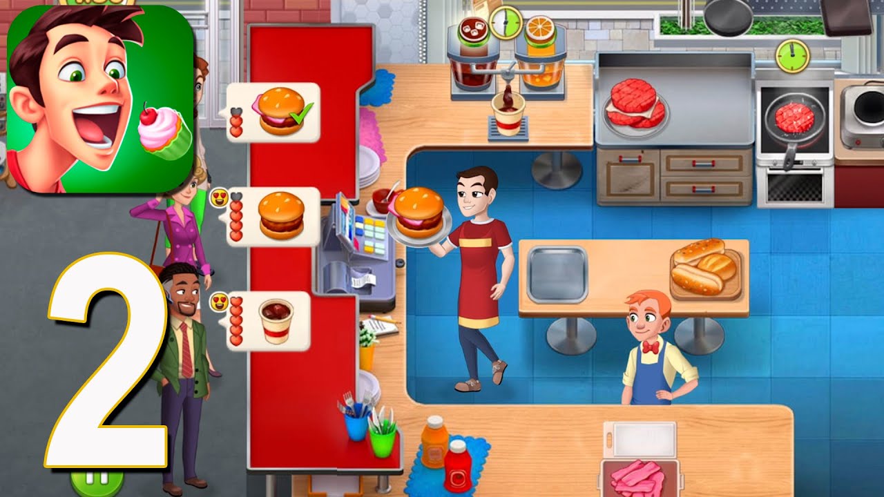 Cooking Diary Restaurant Game - Gameplay Walkthrough Part 2 (iOS, Android)