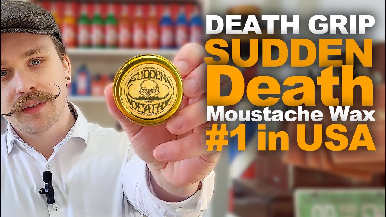Sudden Death Schnurrbartwachs - von DEATH GRIP, der Nr.1 in den USA  -  | | PomadeShop