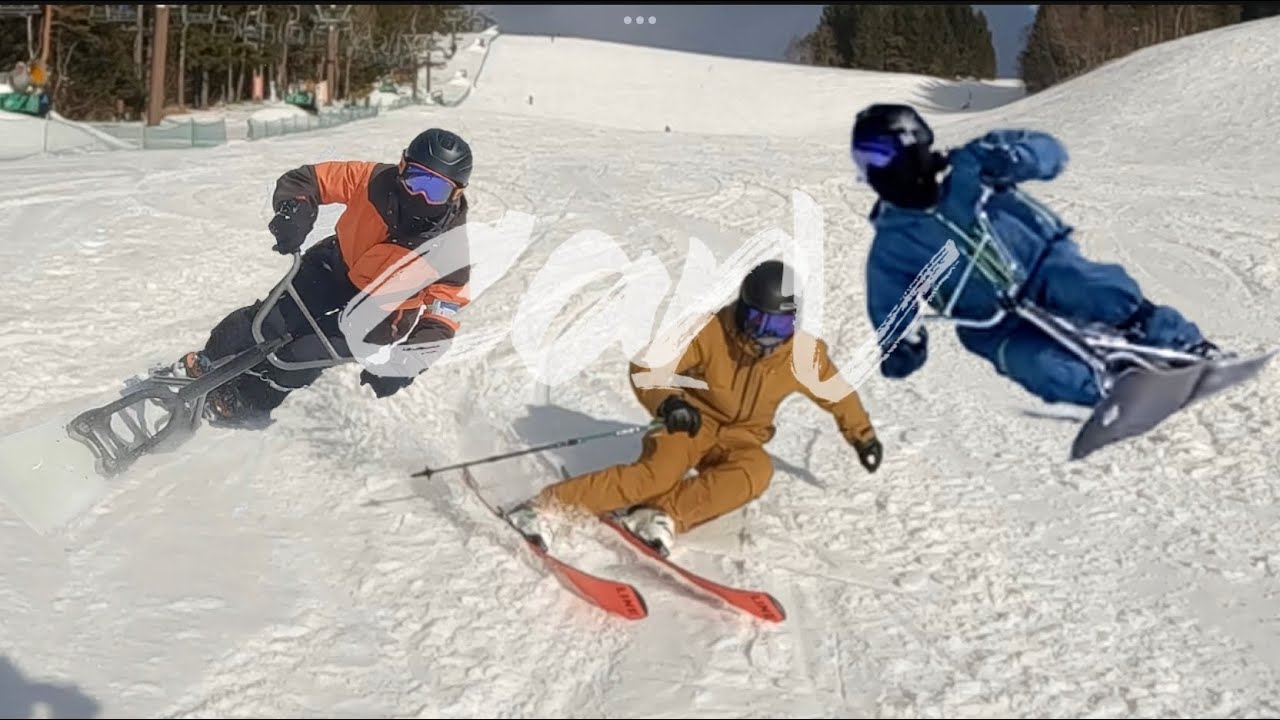 カービング祭り　スキー　スノーモト   スノースクート  ski snowmoto snowscoot オガサカスキー　オガサカTC  lineblade