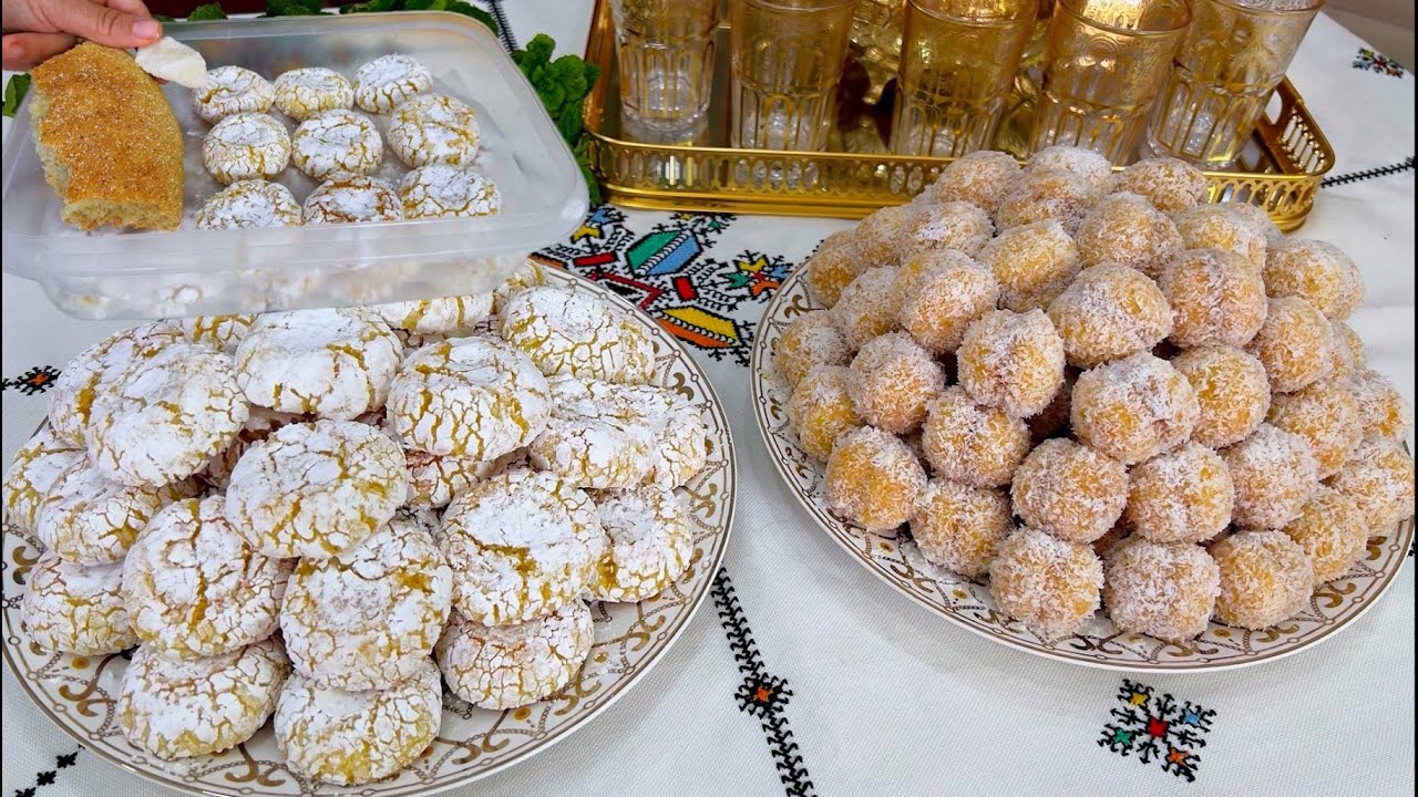 حلويات العيد2024/لمعلكة للي كلشي غيسولك عليها مع طريقة الاحتفاظ عليها بالخبز وريشبوند هشيشة وكذوووب😋