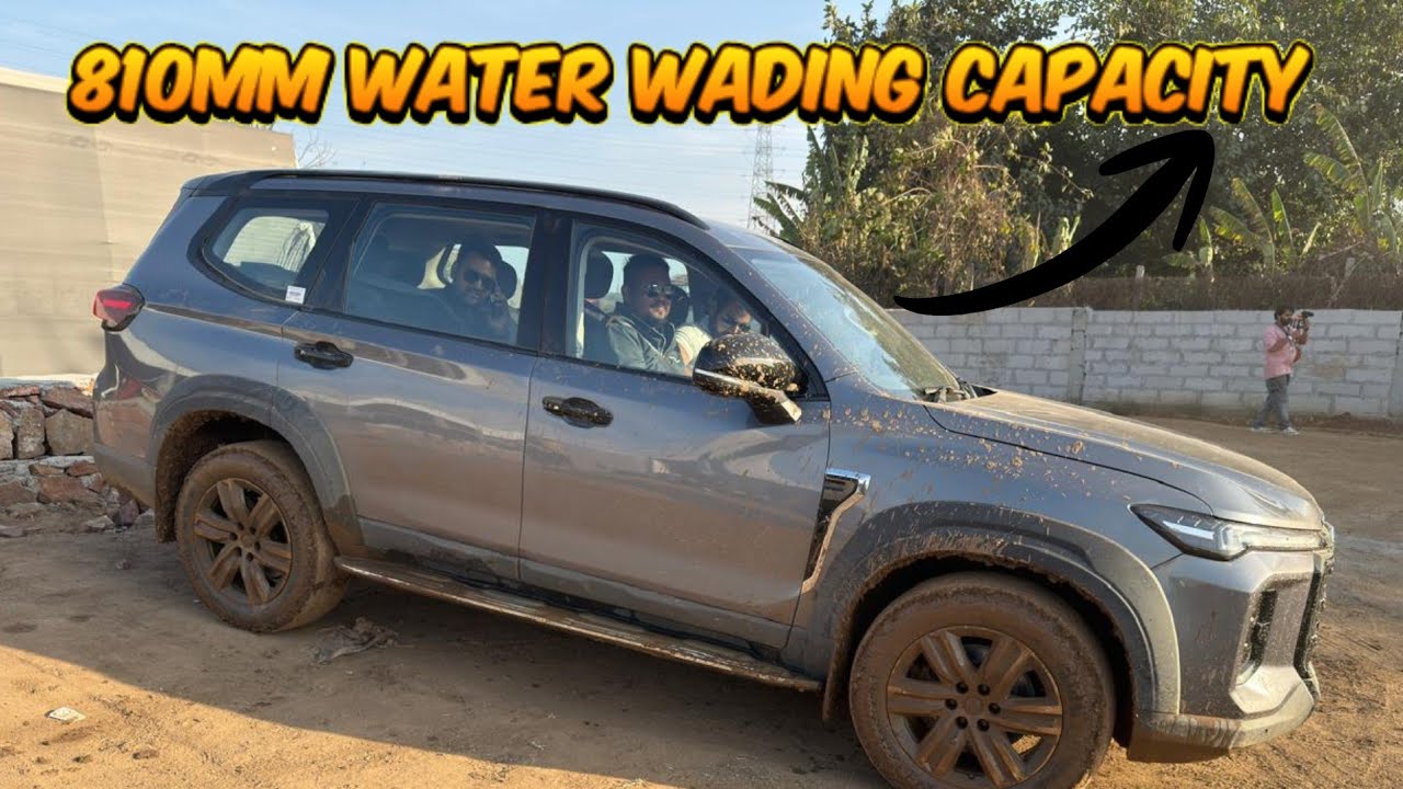 810mm Water Wading Test! | 2026 MG Majestor Off-Roading