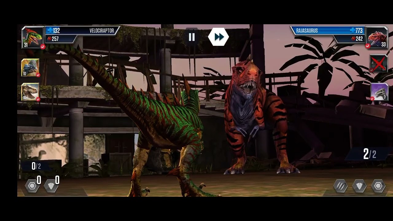 KOLEJNY DZIEŃ Z ,,JURASIC WORD THE GAME!!!!!!