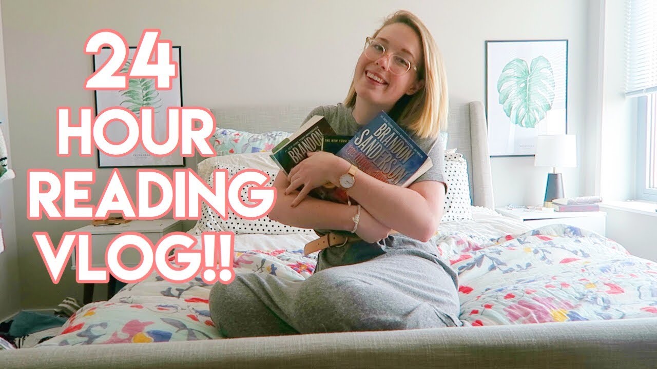 READING VLOG: READING FOR 24 HOURS STRAIGHT!