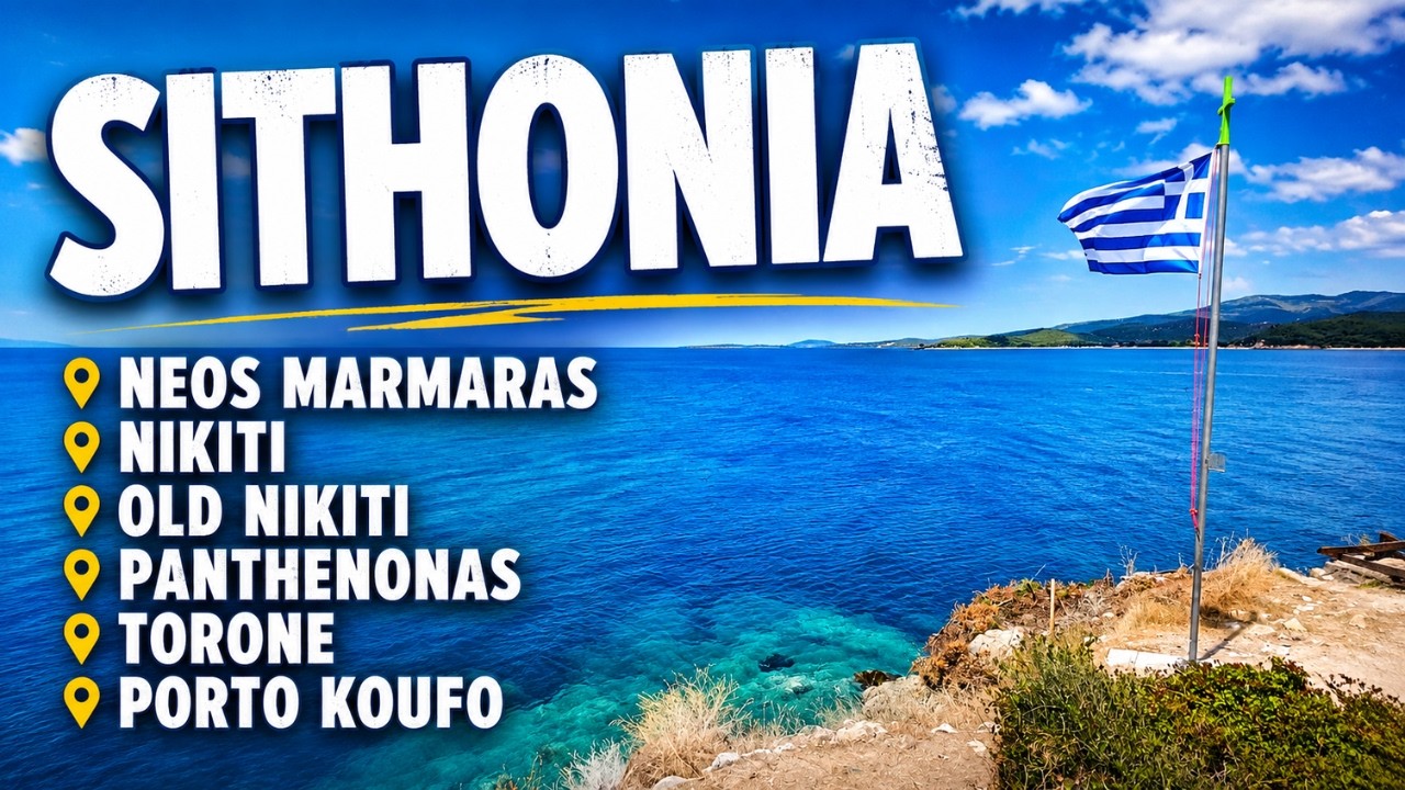 CHALKIDIKI 🇬🇷 Zwiedzamy Sithonię i trafiamy do prawdziwej rozlewni oliwy!