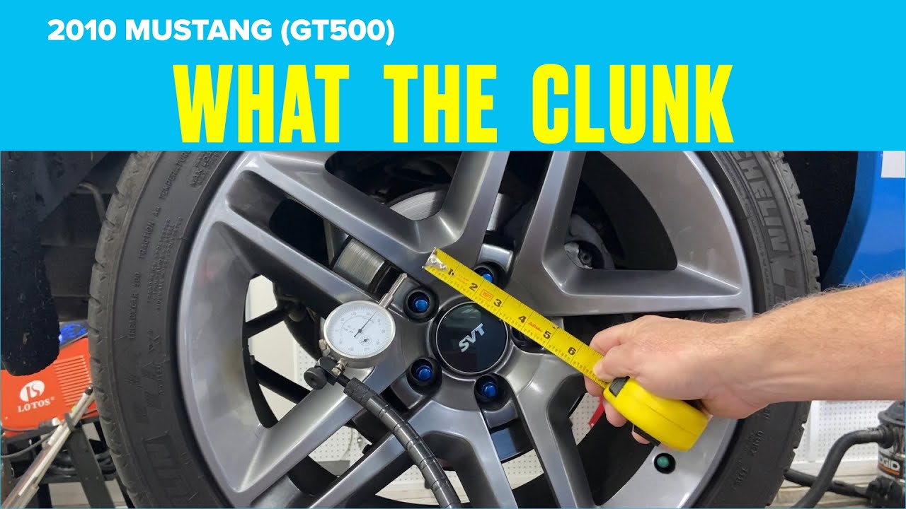Mustang has clunk noise in drivetrain (Part 1)