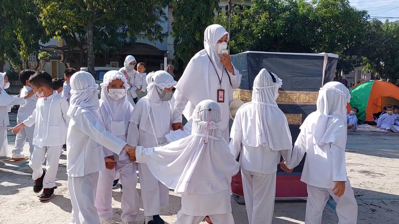 MANASIK HAJI ANAK-ANAK, KB TK  Pelangi Aryamukti Semarang