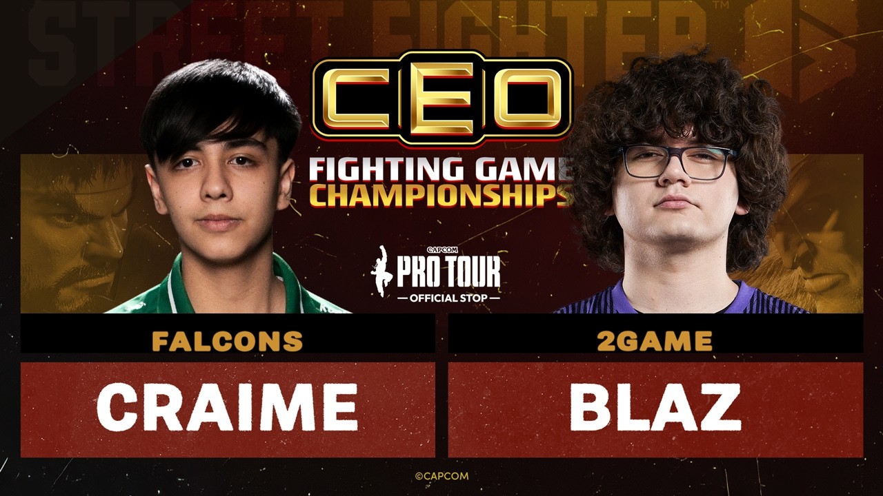 Craime (Ryu) против Blaz (Sagat) &mdash; Топ-8 &mdash; CEO &mdash; Capcom Pro Tour 2026