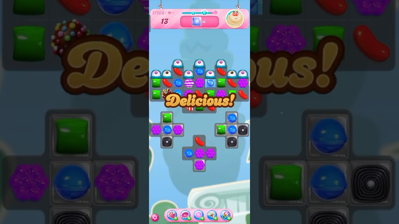 Candy crush level 17166-17170         SUBSCRIBE FOR MORE VIDEOS#subscribemychannel 